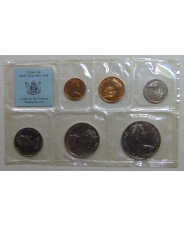 Новая Зеландия  набор 6 шт 1, 5,10, 20, 50 центов 1968 UNC